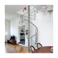 Customized Manufacturer  Metal Staircases Indoor Spiral Staircase Kit